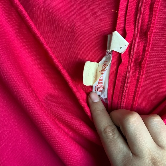 True Vintage Vtg 60s 50s Off the shoulder dress - Picture 8 of 9